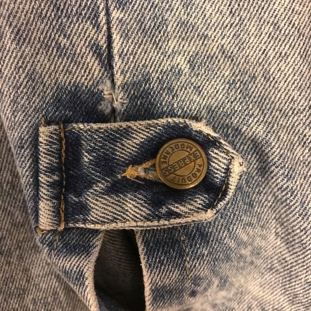 Vintage Denim Midi Skirt - Picture 3 of 4